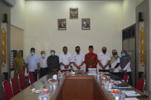 Rapat Koordinasi P4GN Di Kalangan Remaja Kabupaten Bireuen Bersama Komisi V DPRK Bireuen