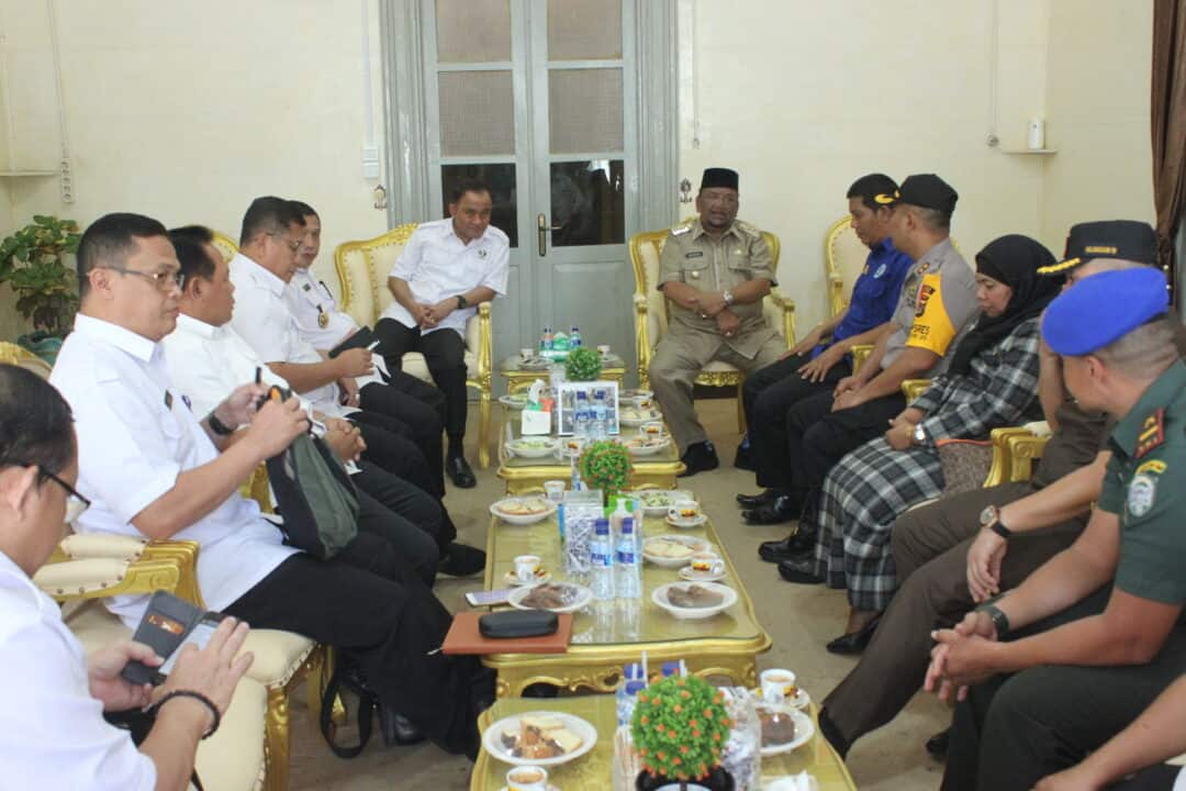 Kunjungan Kepala BNN RI ke Pendopo Bupati Kabupaten Bireuen. (10/04)